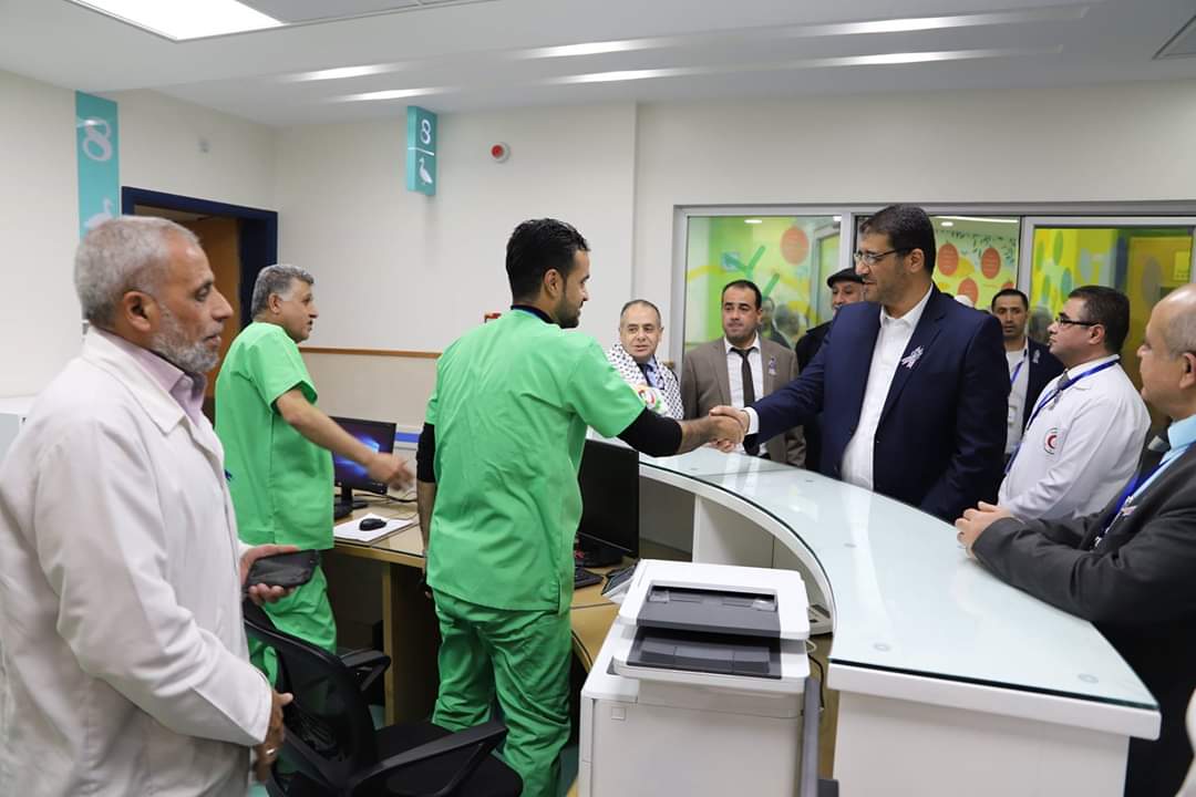 Inauguration of Cancer Ward in Gaza donated by US Charity